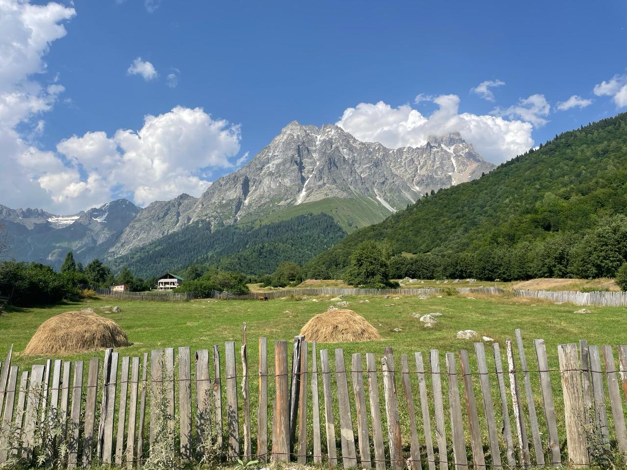 Svaneti Georgia - Hiking and trekking in the Caucasus mountains.